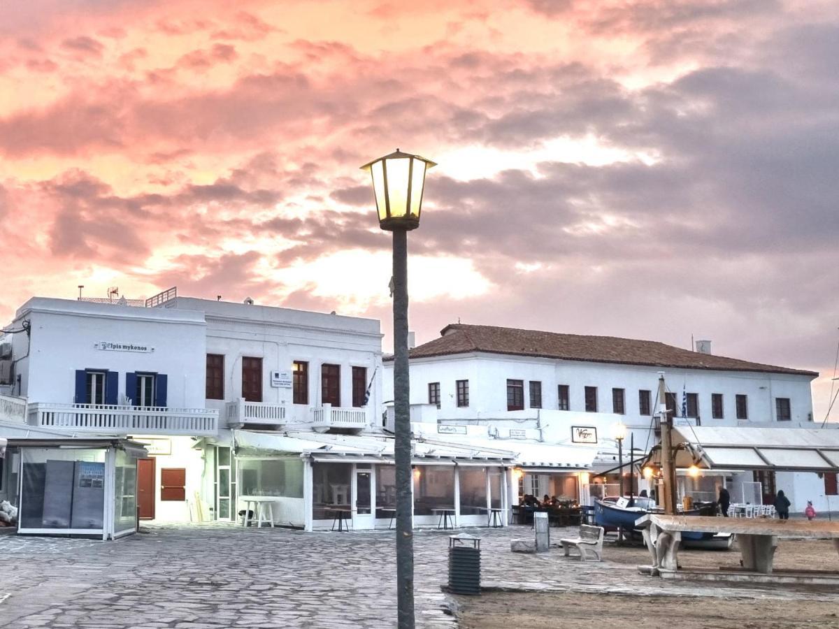 Elpis Mykonos Apartments - Mykonos Town Delos Port Екстер'єр фото