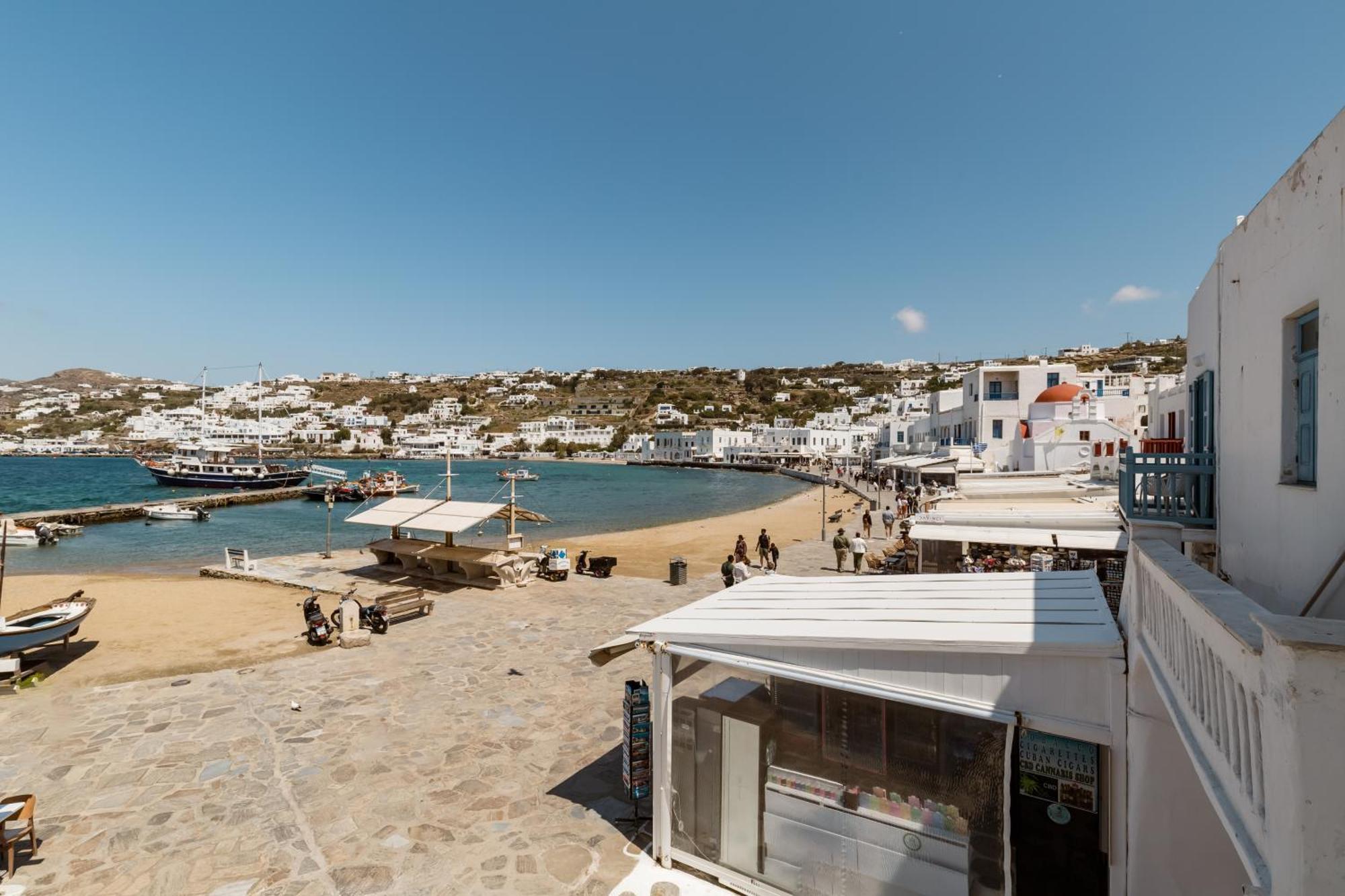 Elpis Mykonos Apartments - Mykonos Town Delos Port Екстер'єр фото