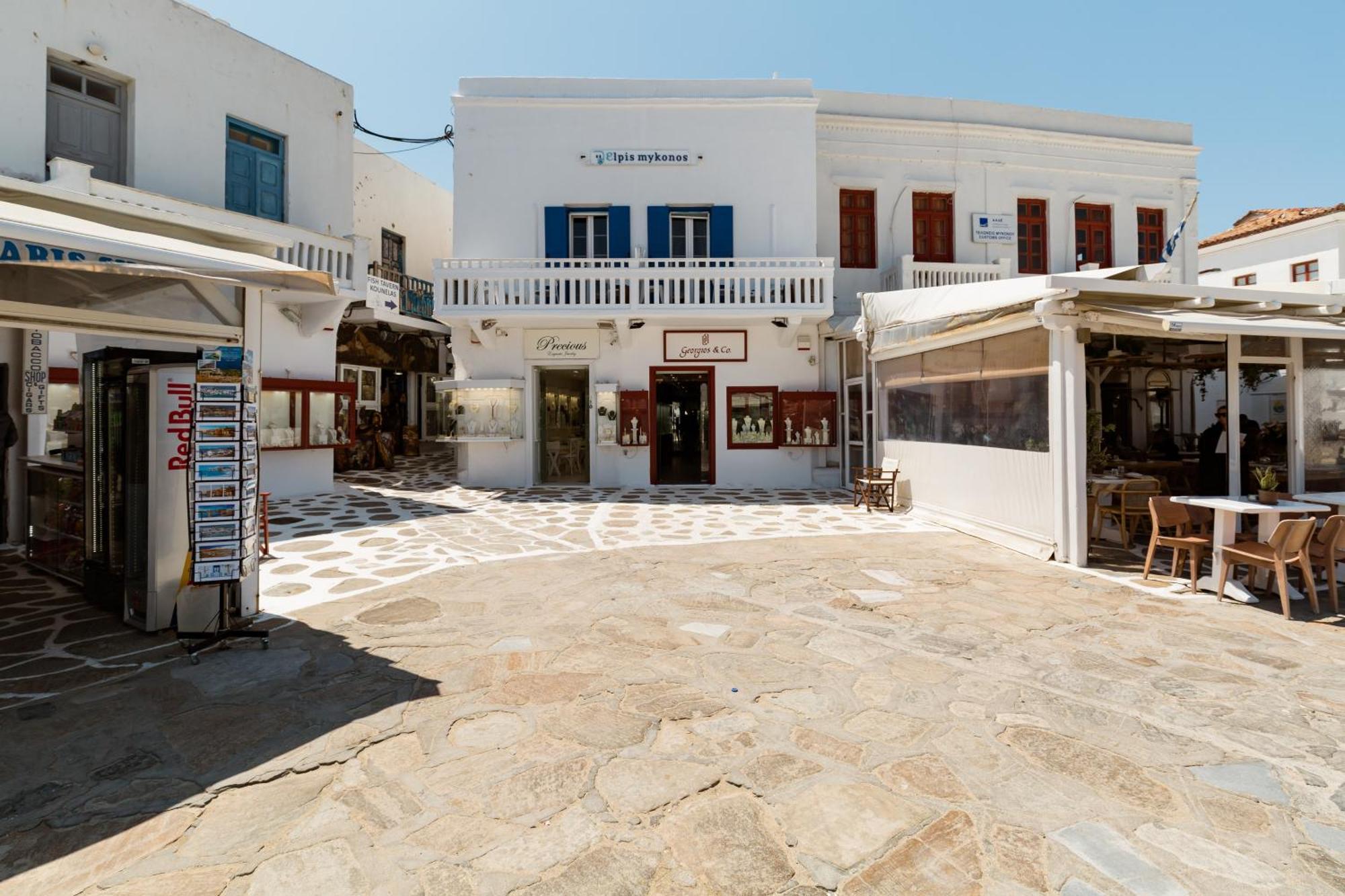 Elpis Mykonos Apartments - Mykonos Town Delos Port Екстер'єр фото