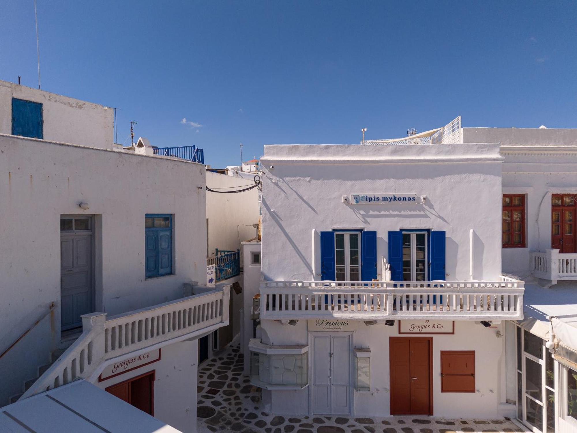 Elpis Mykonos Apartments - Mykonos Town Delos Port Екстер'єр фото