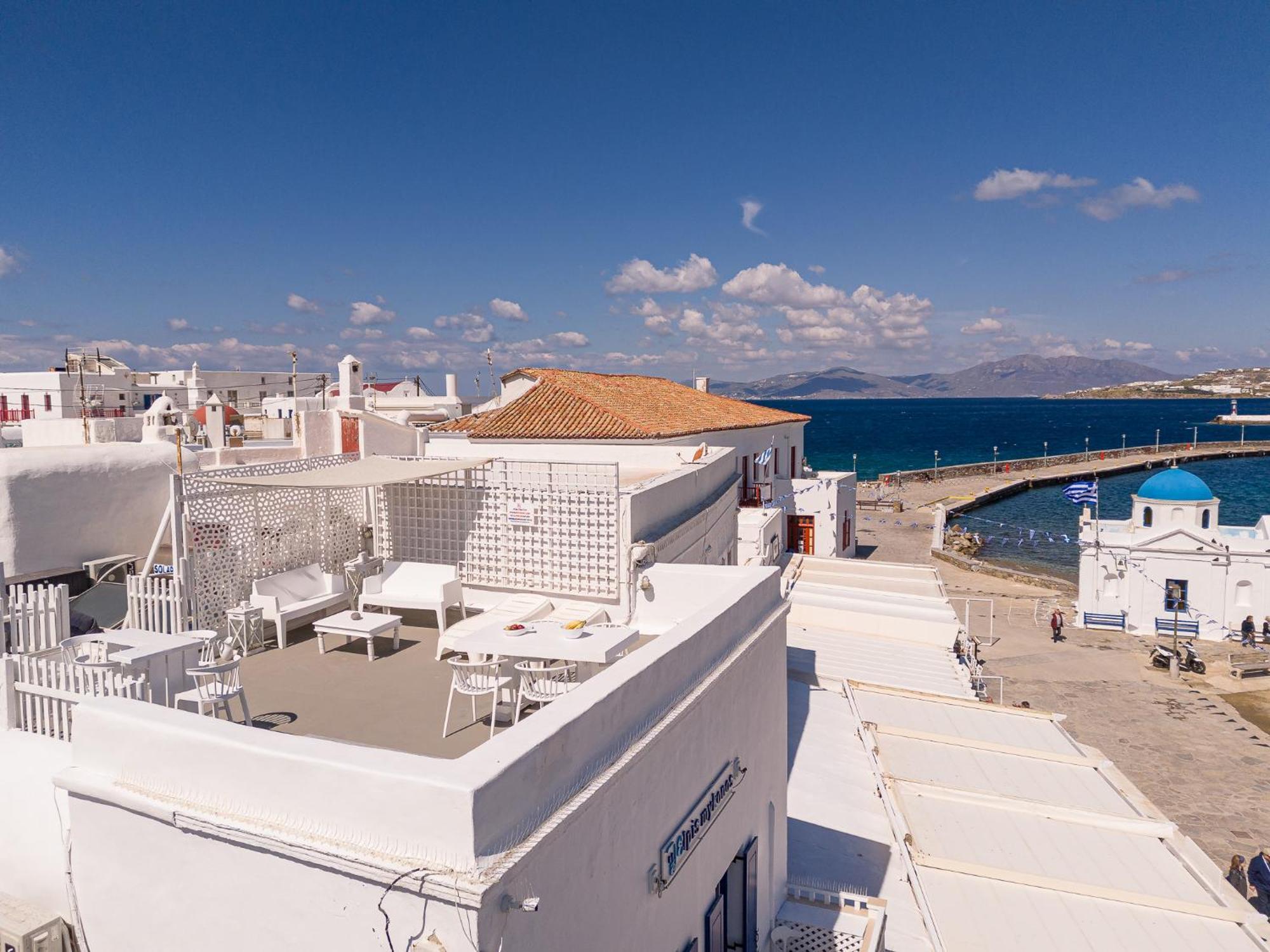 Elpis Mykonos Apartments - Mykonos Town Delos Port Екстер'єр фото