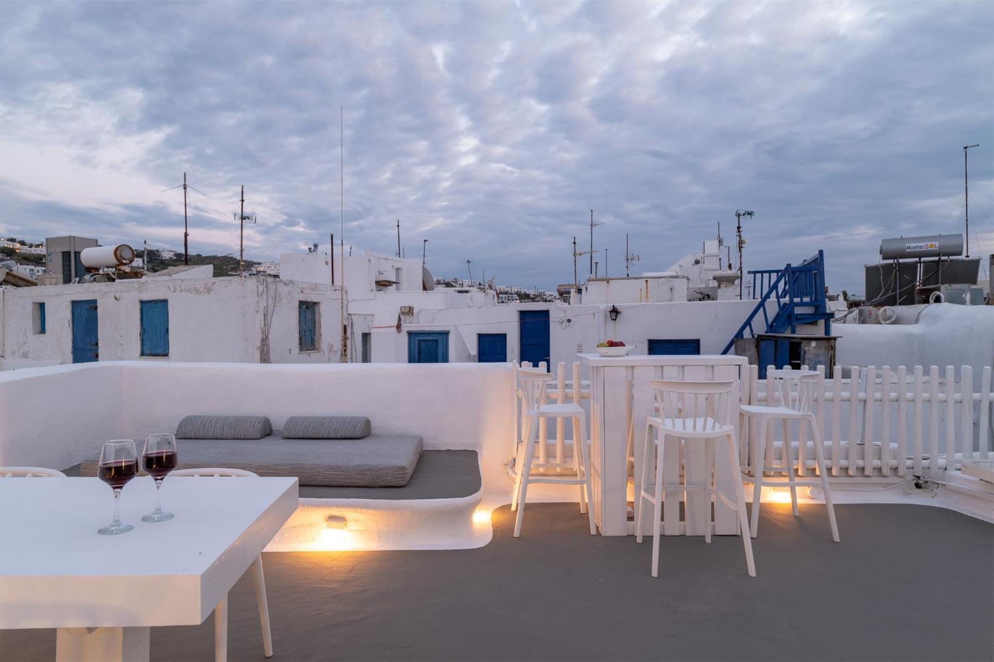 Elpis Mykonos Apartments - Mykonos Town Delos Port Екстер'єр фото