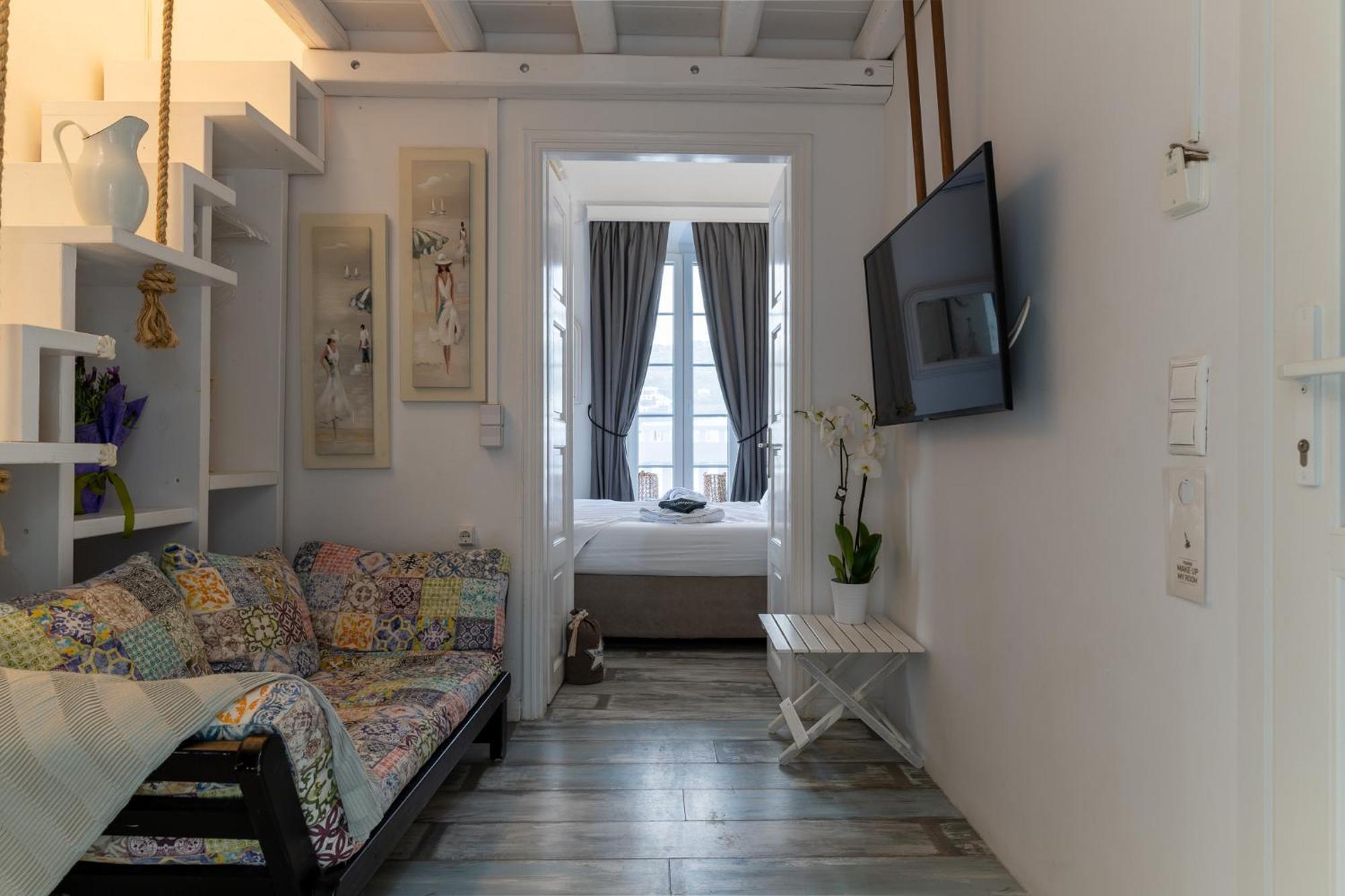 Elpis Mykonos Apartments - Mykonos Town Delos Port Екстер'єр фото
