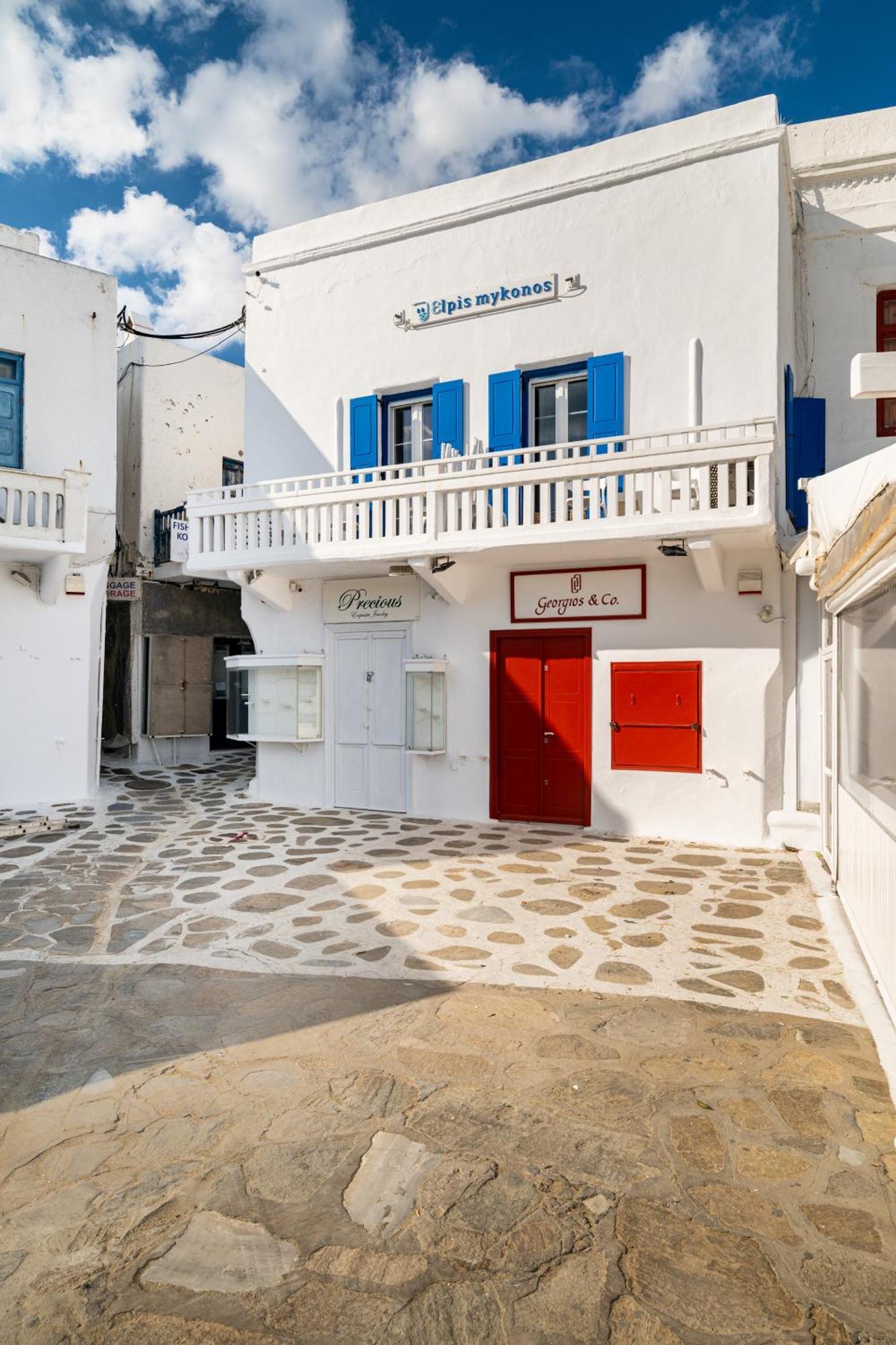 Elpis Mykonos Apartments - Mykonos Town Delos Port Екстер'єр фото
